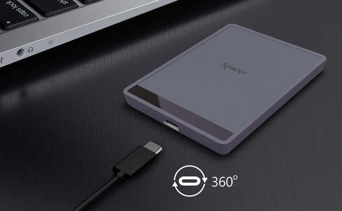Apacer AS724, 1TB, USB-C 3.1