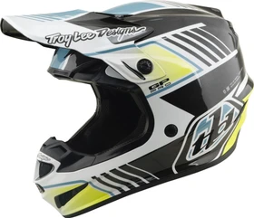 Troy Lee Designs Youth GP Pro Segment Gray schwarz/grau/weiß/gelb
