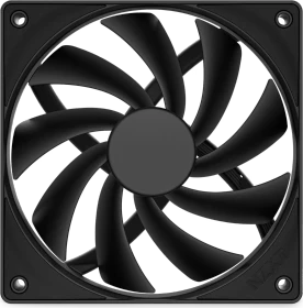 NZXT F Series F120Q (2024), Matte Black, schwarz, 120mm