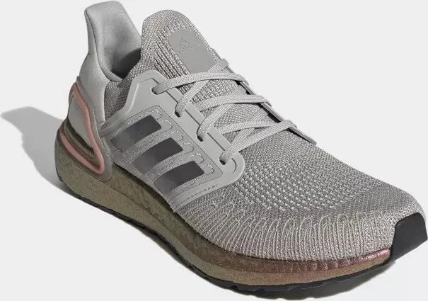 adidas Ultraboost 20 metal grey/grey/signal coral (Herren)