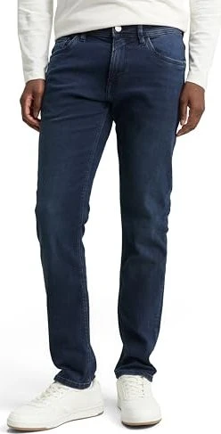 Tom Tailor Piers Slim Jeans dark stone blue black denim (Herren)