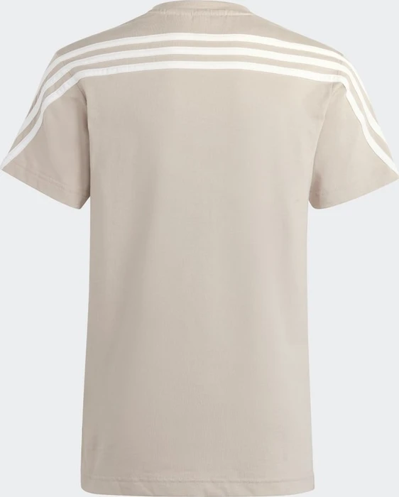 adidas Future Icons 3-Streifen T-Shirt kurzarm wonder taupe/white (Junior)