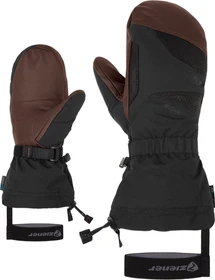 Ziener Gaikus AS AW Skihandschuhe black/dark brown (Herren)
