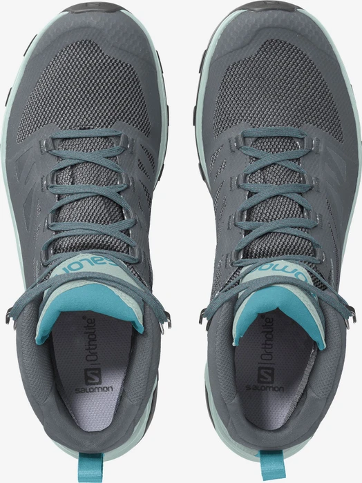 Salomon OUTline Mid GTX stormy weather/icy morn/bluebird (Damen)