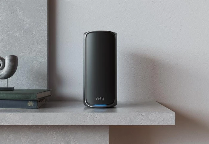 Netgear Orbi Wi-Fi 7, 970 Serie RBE970B, Satellit, BE27000, schwarz
