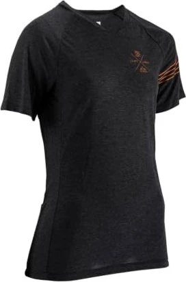 Leatt MTB AllMtn 2.0 Trikot kurzarm schwarz (Damen)