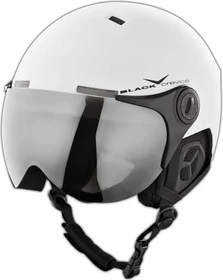 Black Crevice Saalbach Helm matt weiß