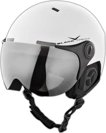 Black Crevice Saalbach Helm matt weiß