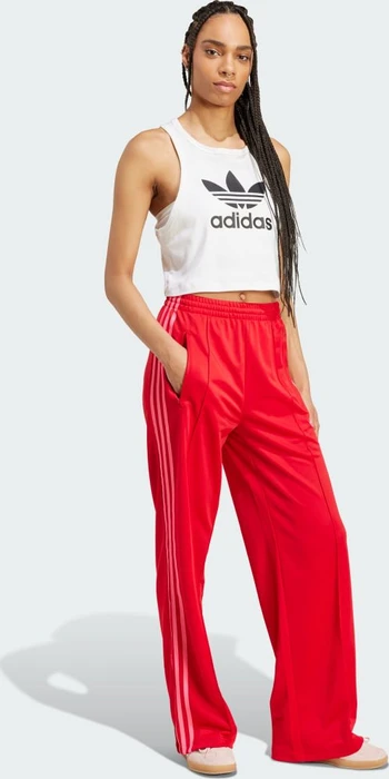 adidas Classic Firebird Loose Trainingshose lang better scarlet/lucid pink (Damen)