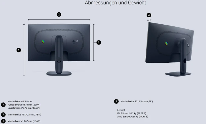 Dell Alienware 32 Gaming Monitor AW3225DM, 31.5"