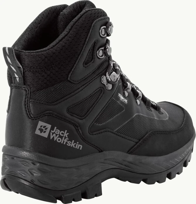 Jack Wolfskin Rebellion Guide Texapore Mid schwarz (Herren)