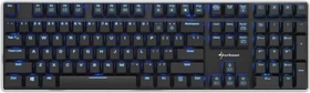 Sharkoon PureWriter, Kailh Choc LOW PROFILE BLUE, USB, US