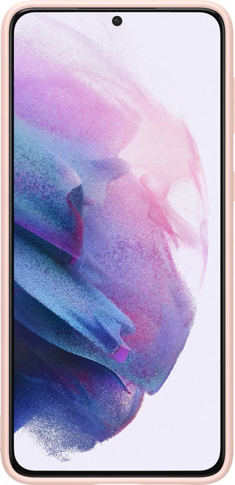 Samsung Silicone Cover für Galaxy S21+ pink