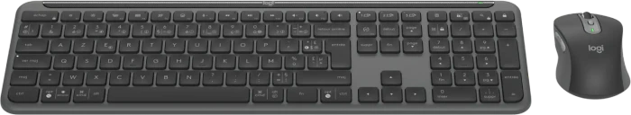 Logitech MK950 Signature Slim Combo for Business Graphite, Logi Bolt, USB/Bluetooth, FR