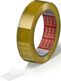 tesa tesafilm 4204 PVC Klebeband transparent, 12mm/66m, 12 Stück