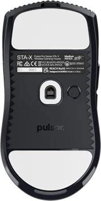 Pulsar Gaming Gears Pro Series STA-X Medium Wireless Gaming Mouse Stealth Black, USB