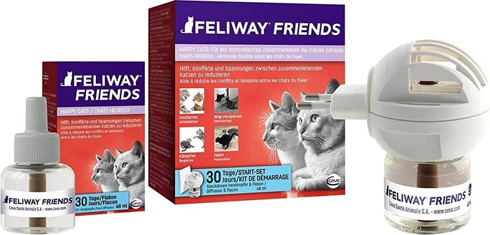 CEVA Feliway Friends Starter-Set, Pheromon, Verdampfer, Bundle