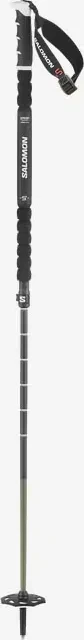 Salomon Steep Prime Vario S3 Touren Skistock schwarz/weiß (Modell 2025/2026)