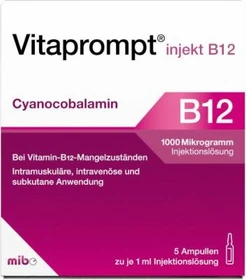 Vitamin B12 1000 Inject Jenapharm Injektionslösung, 5 Stück