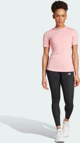 adidas Techfit Training Kompressionsshirt kurzarm semi pink spark (Damen)
