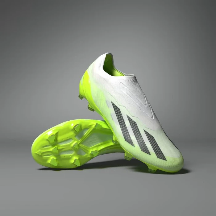 adidas X Crazyfast.1 LL FG cloud white/core black/lucid lemon