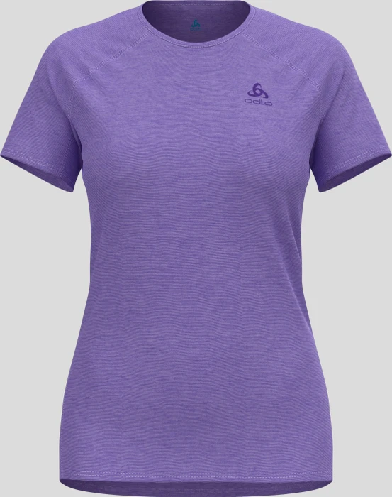 Odlo X-Alp Performance Wool 115 Funktionsshirt kurzarm afterparty melange (Damen)