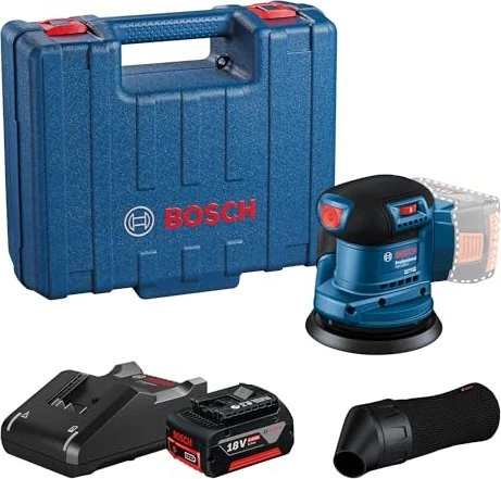 Bosch Professional GEX 185-LI Akku-Exzenterschleifer inkl. Koffer + Akku 4.0Ah