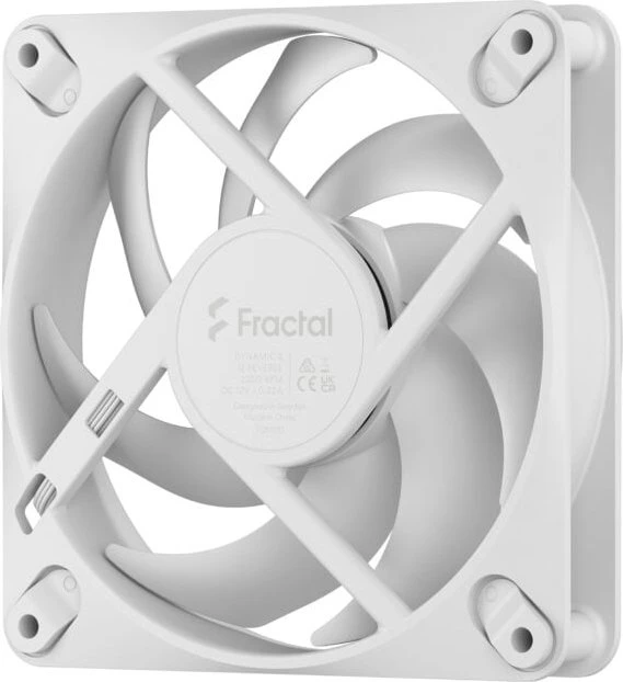 Fractal Design Dynamic 3 Reverse White, weiß, 120mm