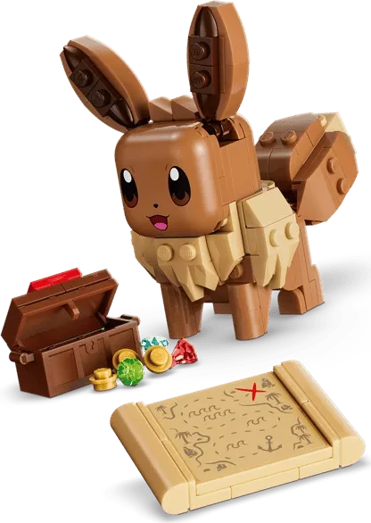 LEGO Pokémon SMART Play - Evoli und Lapras auf Schatzsuche
