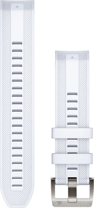 Garmin Ersatzarmband QuickFit 22 Silikon whitestone