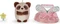 Nici MyMochi Fairy Edition Waschbär Rakuma mit Zauberstab und Feenkostüm Geschenkbox 8cm Vorschaubild