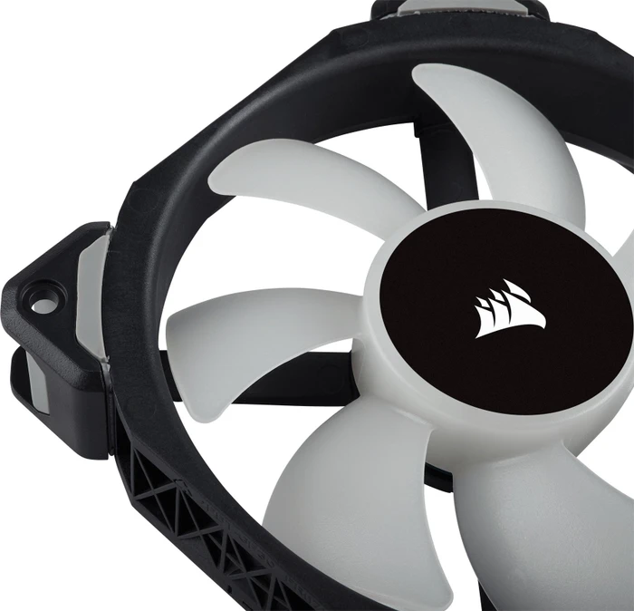 Corsair ML Series ML120 PRO RGB LED Premium Magnetic Levitation Fan, 120mm