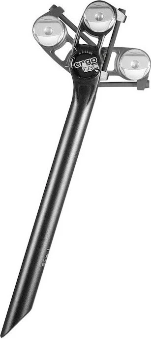 Ergotec Futura 27.2mm/400mm Sattelstütze schwarz
