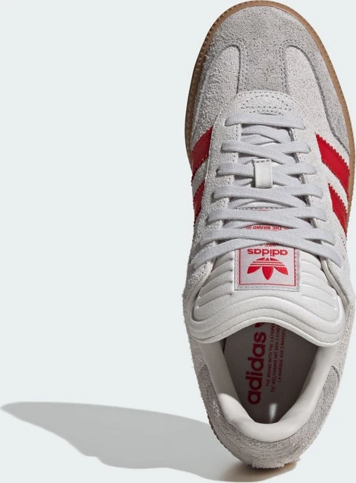 adidas Samba XLG grey one/better scarlet/gum