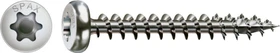 Spax Edelstahl rostfrei A2 4CUT T-STAR plus T20 Universalschraube, 4x30mm, 200 Stück