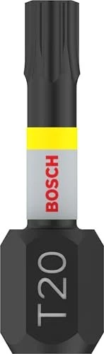 Bosch Professional Impact Torx Bit 1/4", T20x25mm, 2 Stück
