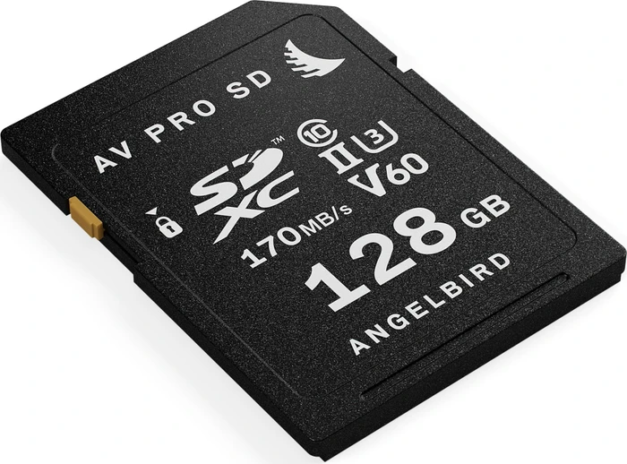 Angelbird AV PRO SD V60 R170/W105 128GB, UHS-II U3, Class 10
