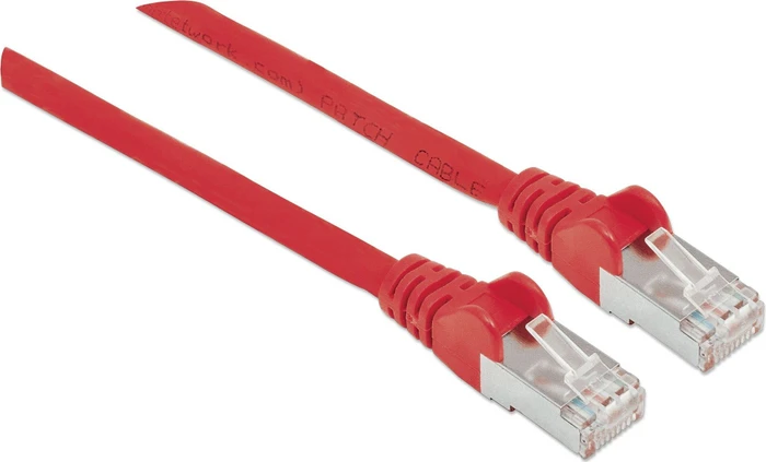 Intellinet Patchkabel, Cat7/Cat6a, S/FTP, RJ-45/RJ-45, 30m, rot