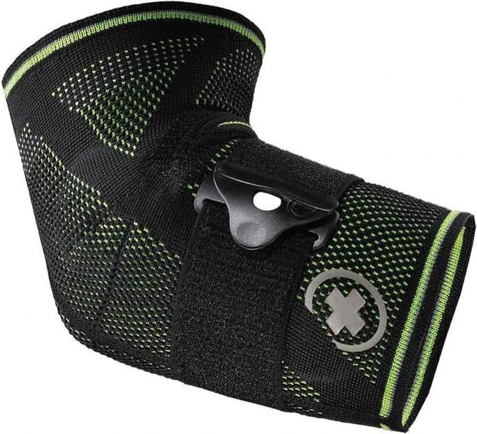 Bort Medical EpiBasic Sport Ellenbogenbandage Größe M schwarz/grün, 1 Stück