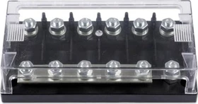 Victron Energy Six-way fuse holder for Mega-fuse with busbar (250A)