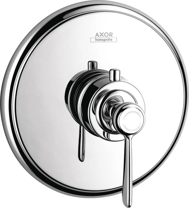 hansgrohe Axor Montreux Fertigmontageset 16823820 UP-Thermostat, mit Hebelgriff, brushed Nickel Image