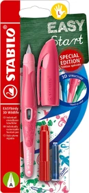 STABILO EASYbirdy 3D Wildlife Special Edition rosa, linke Hand, Anfänger, Blister