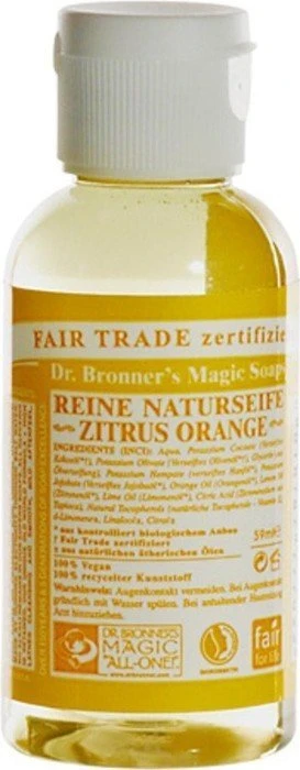 Dr. Bronner 18-in-1 Naturseife Zitrus-Orange