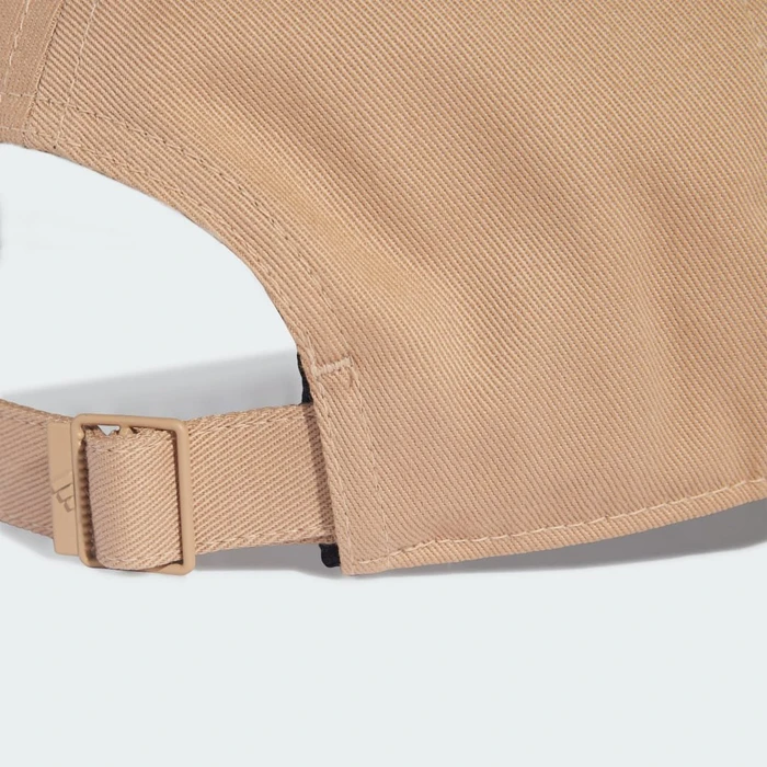 adidas New Logo Baseball Kappe warm sandstone
