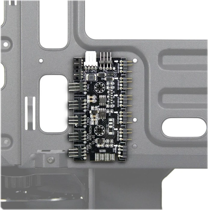 Inter-Tech X-608 Infinity, Glasfenster