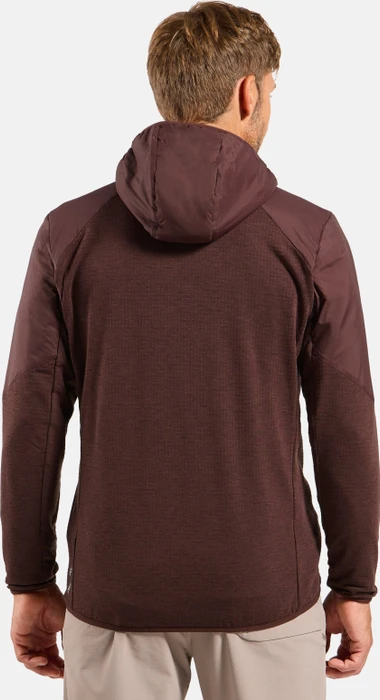 Odlo Ascent Wool Insulated Hybrid Funktionsjacke fudge (Herren)