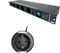 Infitronic 19" PDU Steckdosenleiste, 1HE, 13-fach, 250V, schwarz, 2m Vorschaubild