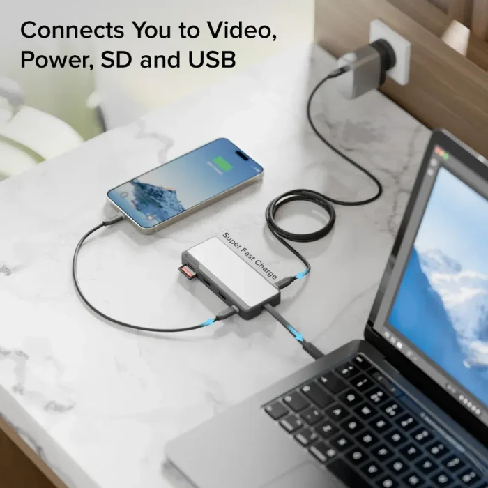 Alogic Fusion Pro TOUR USB-C Travel Dock, USB-C 3.0 [Stecker]