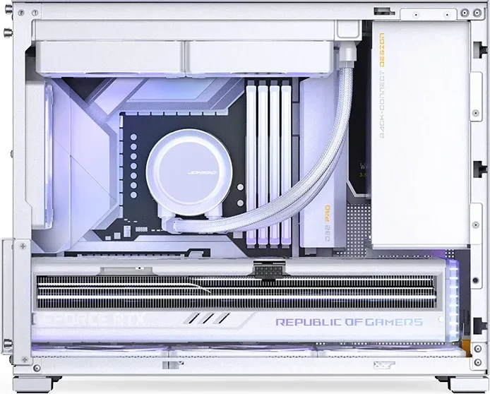Jonsbo D32 PRO White, Glasfenster
