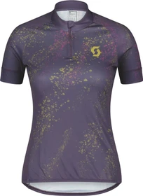 Scott Endurance 30 Trikot kurzarm dark purple/mud green (Damen)